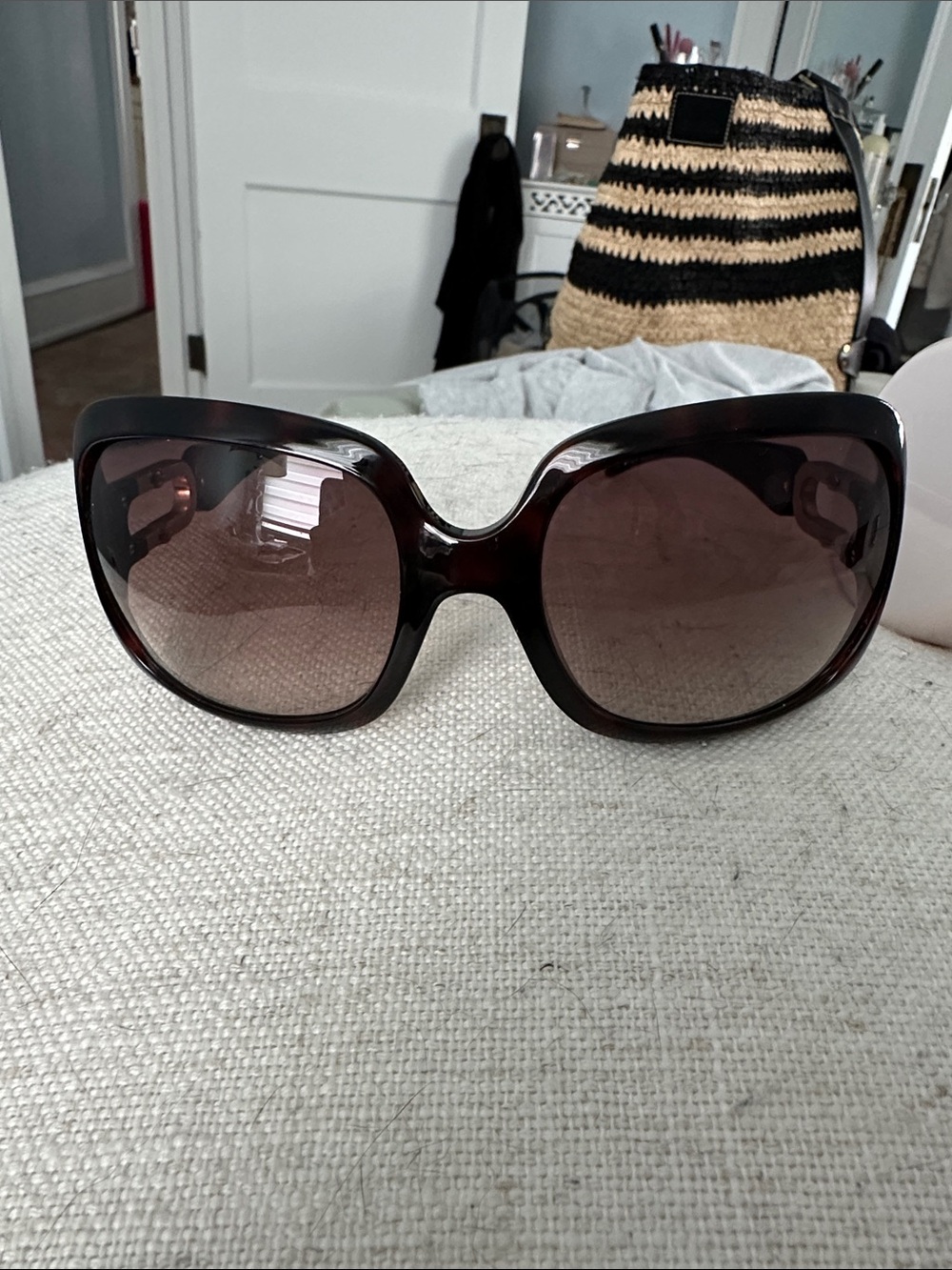 Jimmy Choo Classic Women's Oversized Sunglasses - Brown